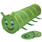 Wholesale - *OUTSIDE OF CA* Pop Up 6 Feet long Caterpillar Play Tunnel Green Fred C/P 16, UPC: 815886010520